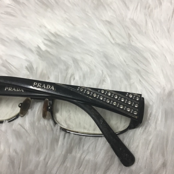 Prada Rhinestone Glasses - Picture 7 of 9